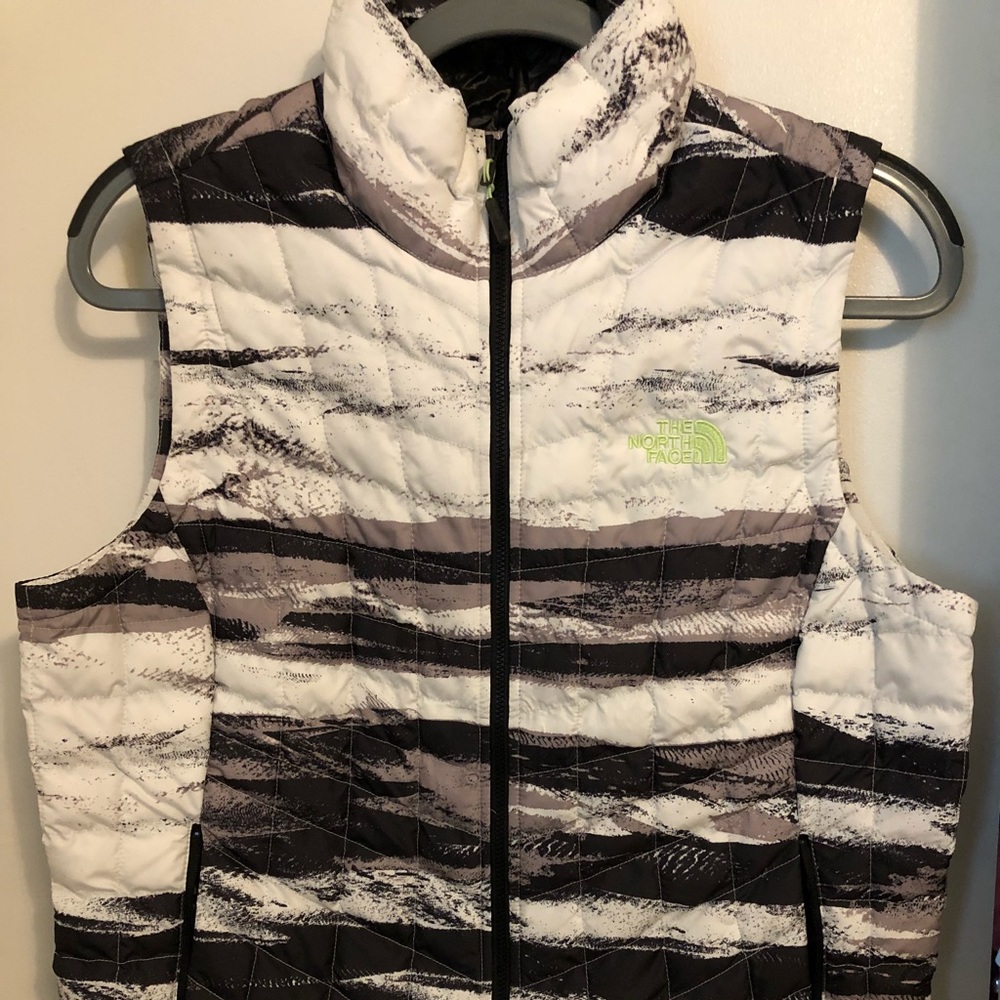 Marbled North Face Vest